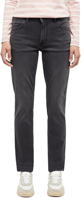 Damskie Spodnie Jeansowe Mustang Style Rebecca Slim Denim Black 1014713 4000 882